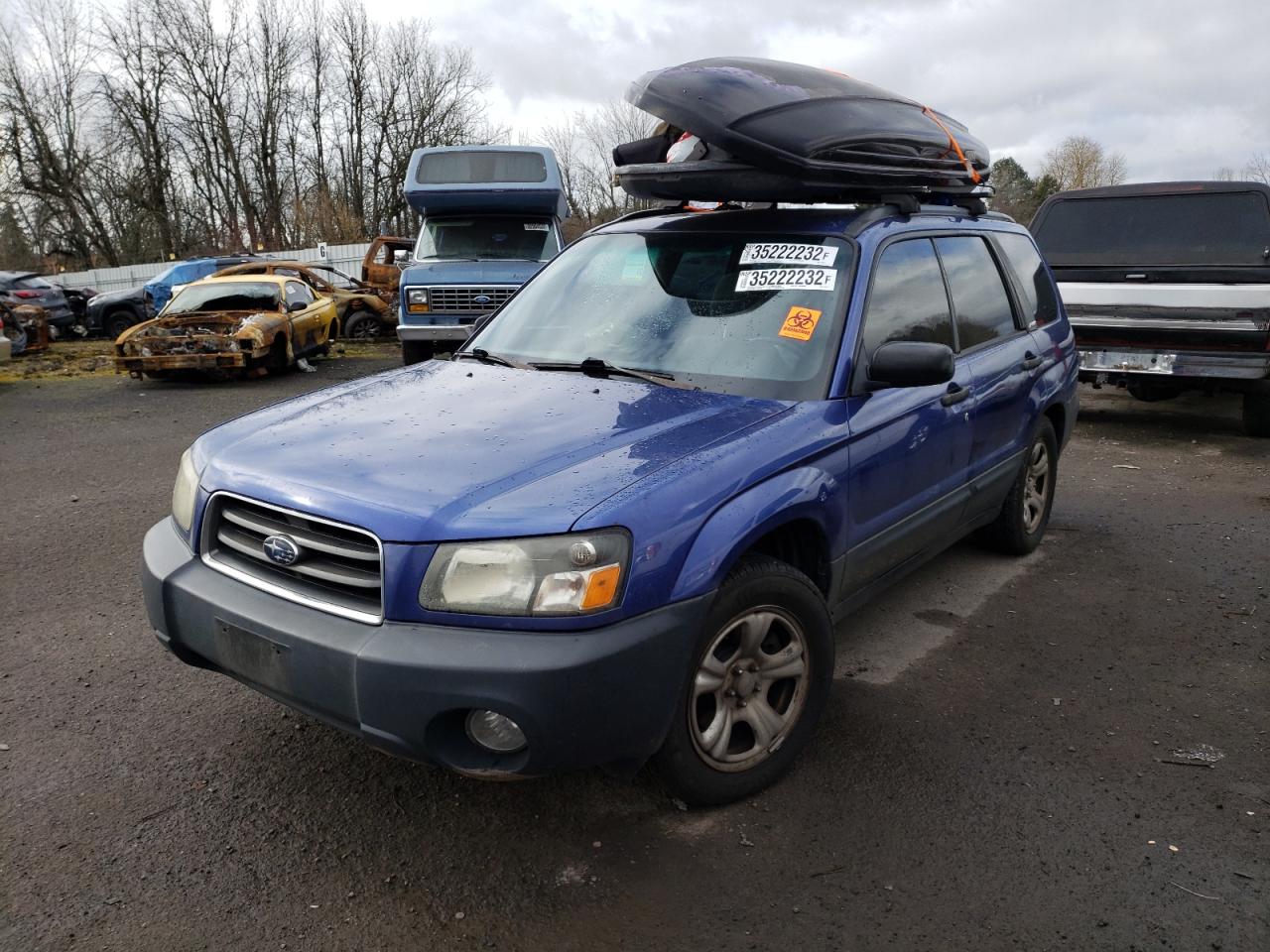 Photo 2 from auction – 2004 SUBARU FORESTER 2 with VIN JF1SG63694H746323