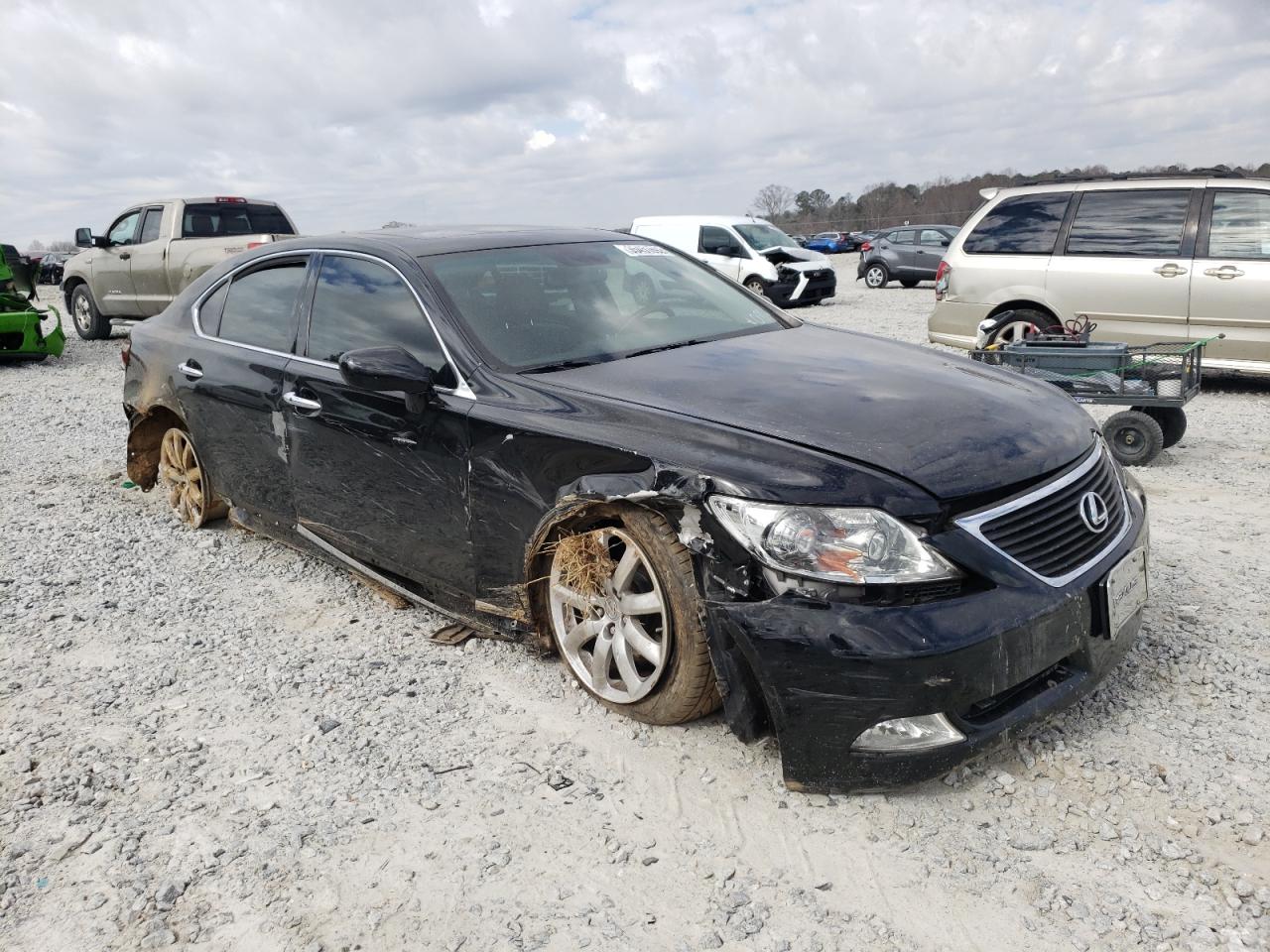 LEXUS LS 460 2008 with VIN JTHBL46F985060861 - Photo from auction