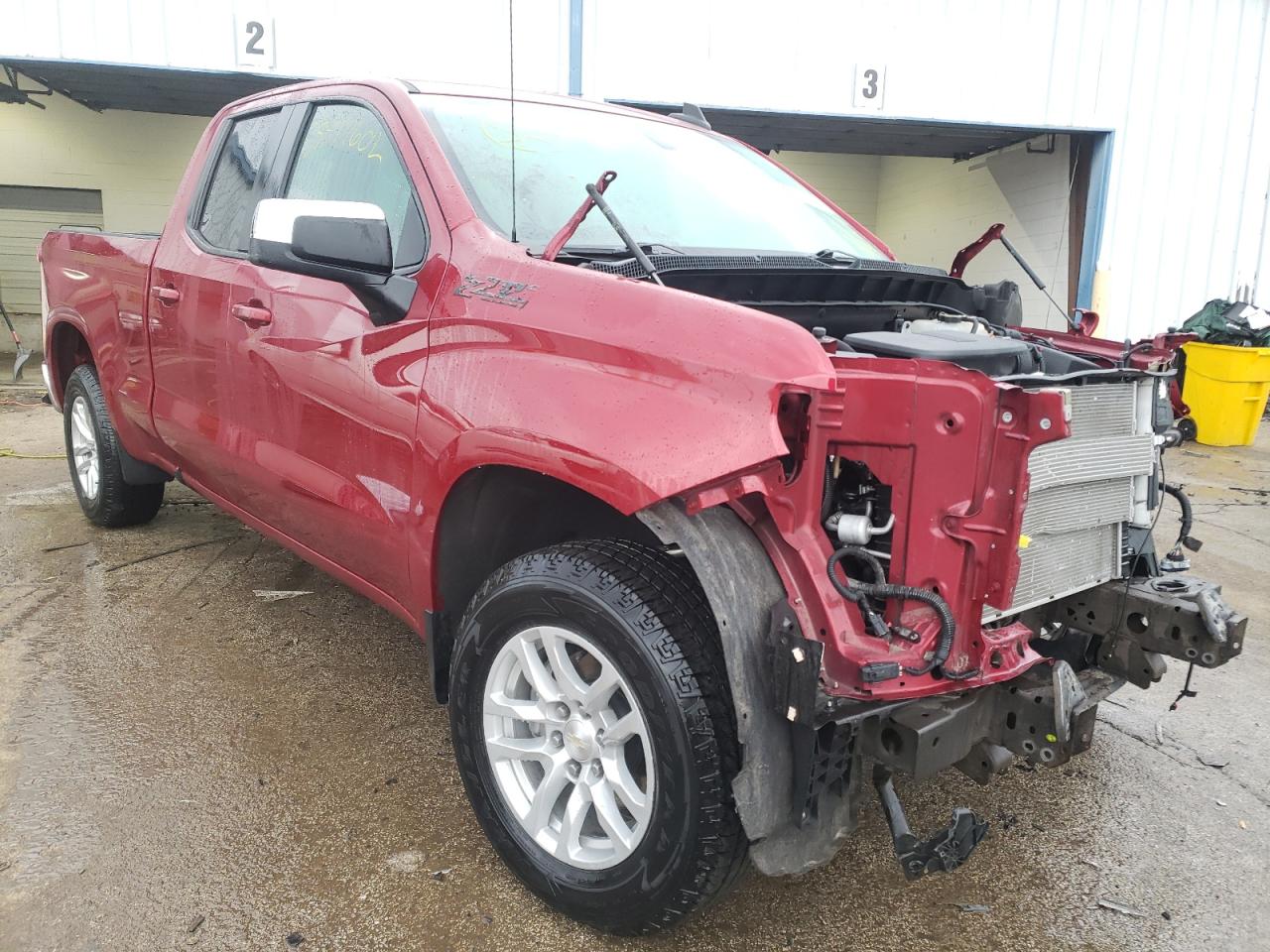 CHEVROLET SILVERADO 2019 with VIN 1GCRYDED2KZ279176 - Photo from auction