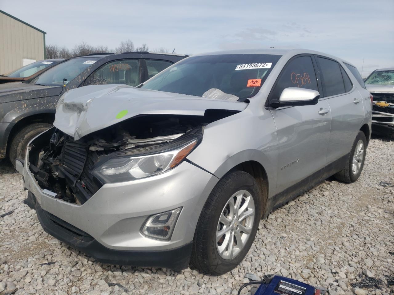Photo 2 from auction – 2018 CHEVROLET EQUINOX LT with VIN 2GNAXJEV0J6168148