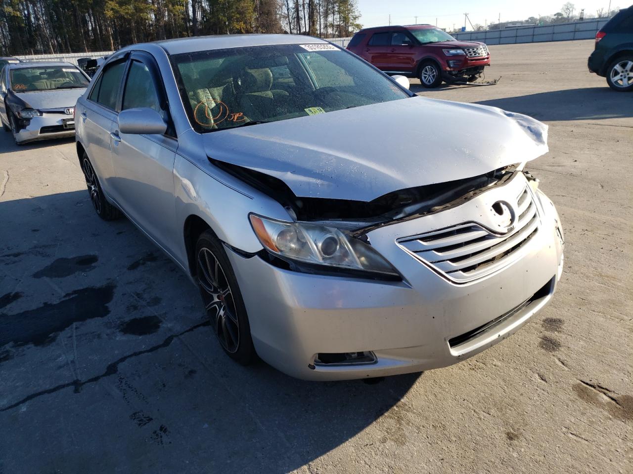 TOYOTA CAMRY CE 2008 with VIN 4T1BE46K98U213894 - Photo from auction