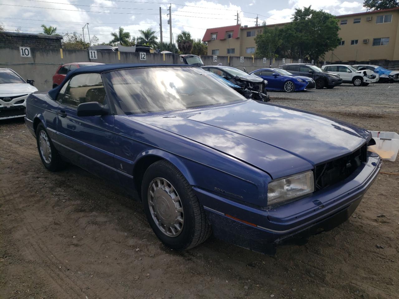 CADILLAC ALLANTE 1993 with VIN 1G6VS3397PU128656 - Photo from auction