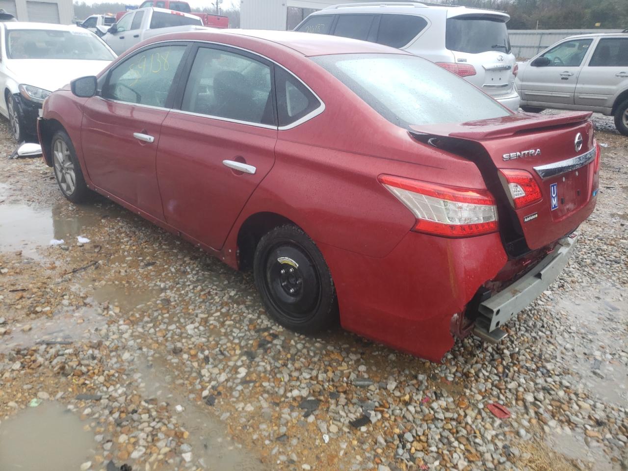 Photo 3 from auction – 2014 NISSAN SENTRA S with VIN 3N1AB7AP2EY333495