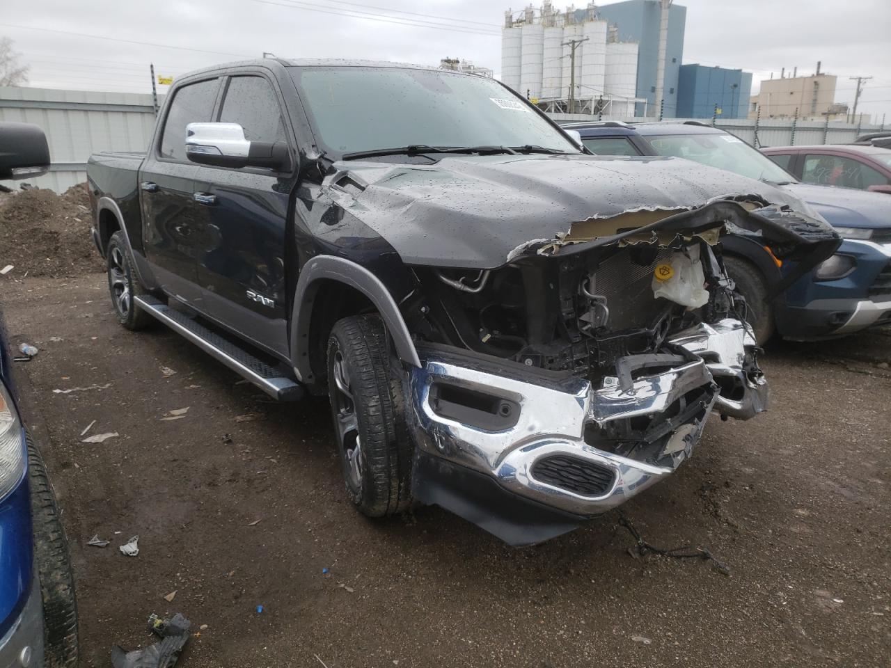 RAM 1500 LARAM 2019 with VIN 1C6SRFJT9KN808564 - Photo from auction