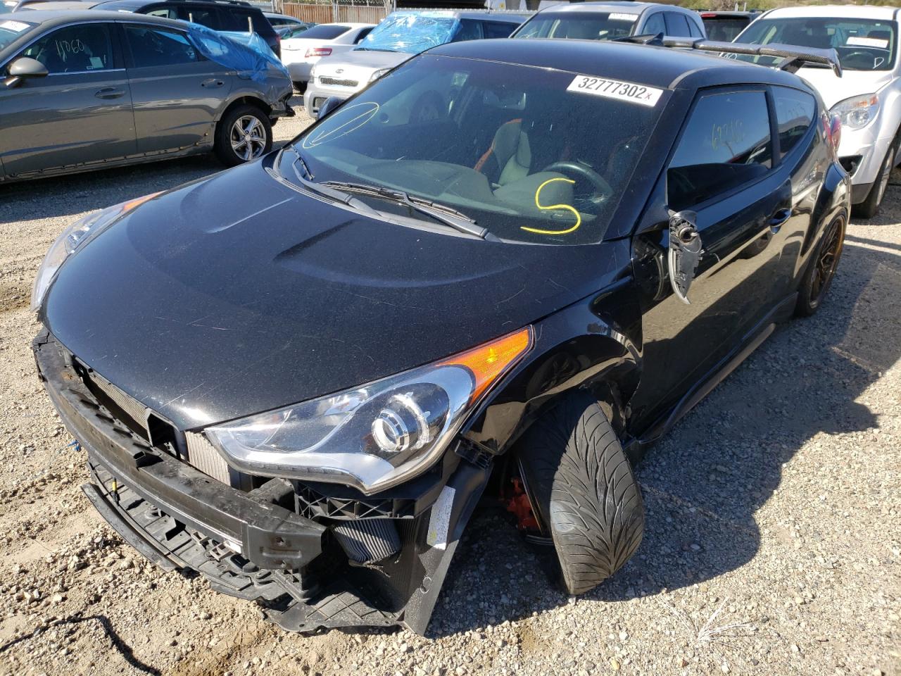 Photo 2 from auction – 2016 HYUNDAI VELOSTER T with VIN KMHTC6AEXGU291963