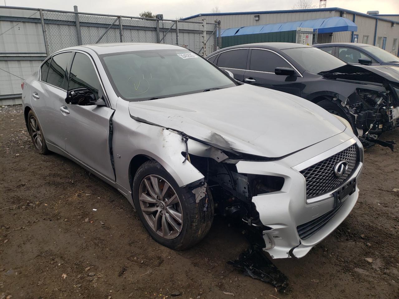 Photo 1 from auction – 2014 INFINITI Q50 BASE with VIN JN1BV7AR1EM694815
