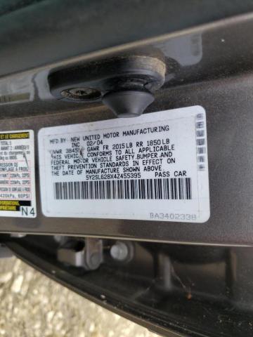 Photo 10 from auction – 2004 PONTIAC VIBE with VIN 5Y2SL628X4Z455395
