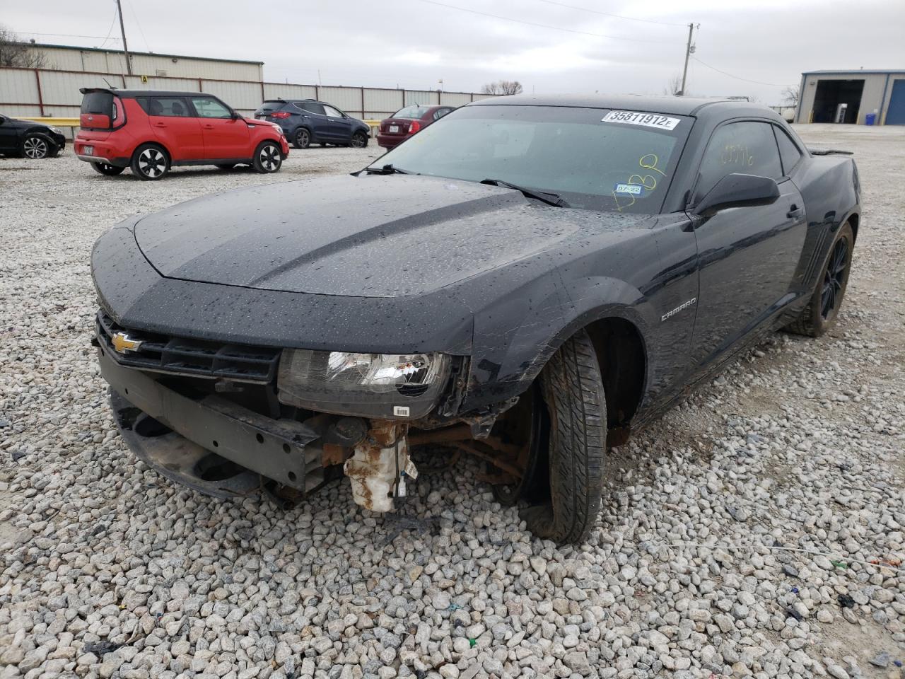 Photo 2 from auction – 2015 CHEVROLET CAMARO LT with VIN 2G1FD1E39F9107241