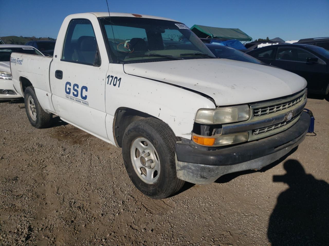 CHEVROLET SILVERADO 2001 with VIN 1GCEC14W31Z321805 - Photo from auction