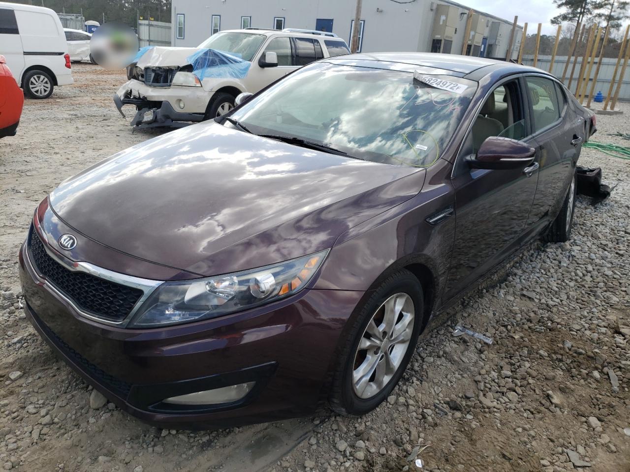 Photo 2 from auction – 2013 KIA OPTIMA EX with VIN 5XXGN4A76DG197506