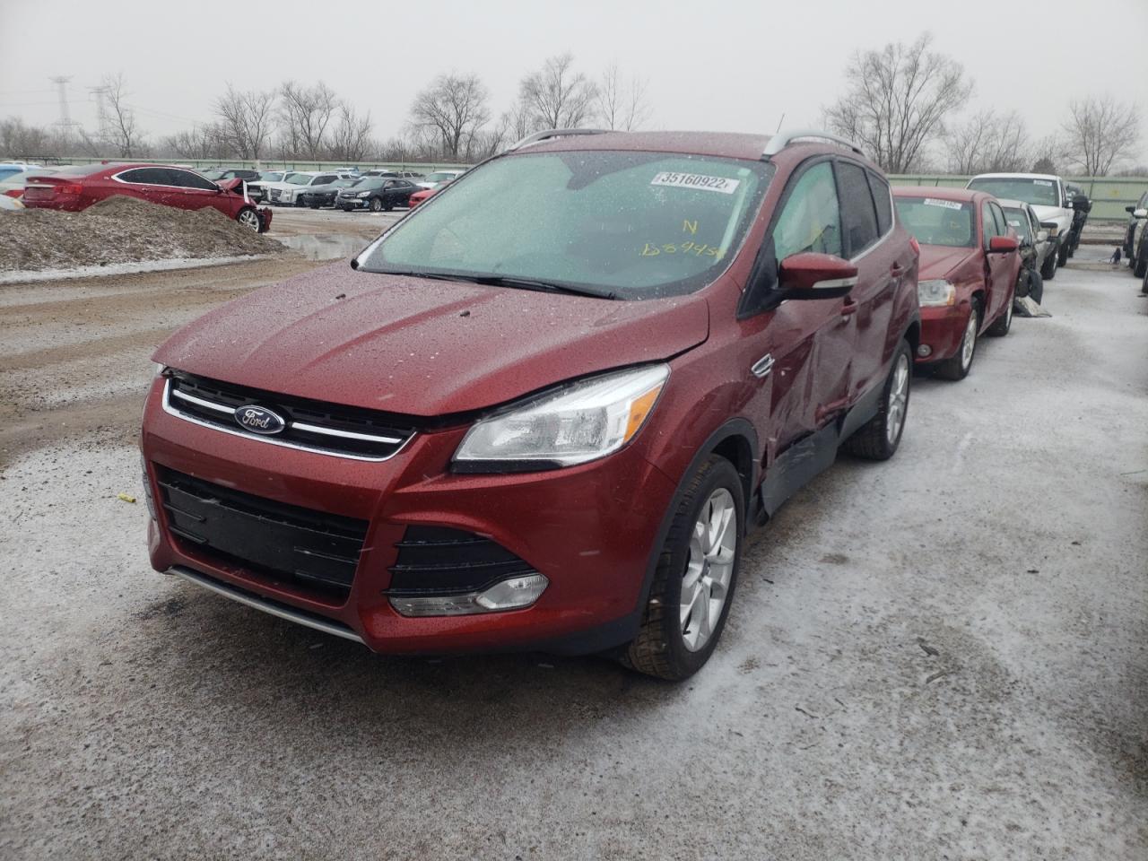 Photo 2 from auction – 2016 FORD ESCAPE TIT with VIN 1FMCU9J98GUB84458