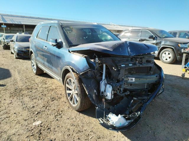 FORD EXPLORER L 2017 with VIN 1FM5K8FHXHGE42973 - Photo from auction