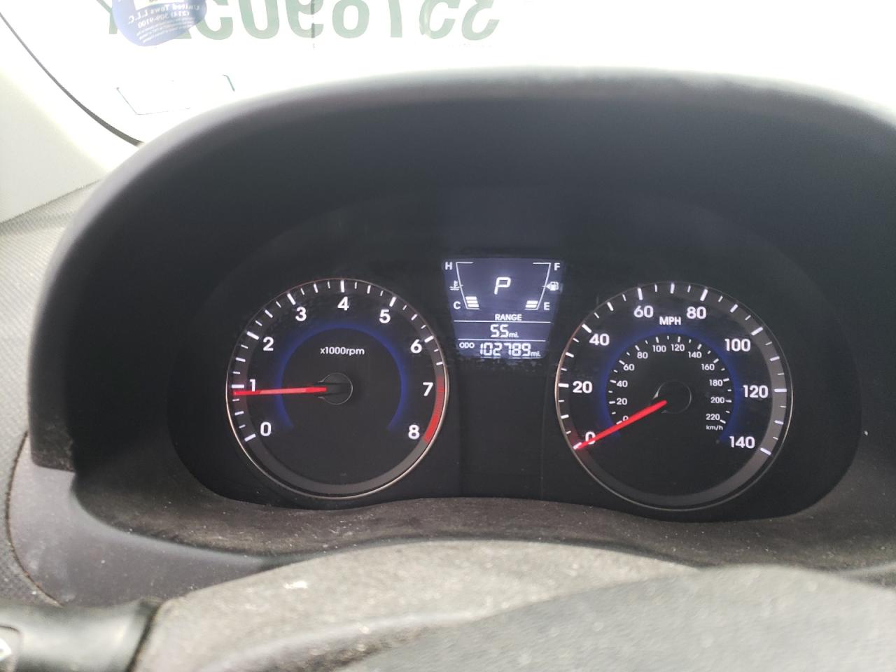 Photo 8 from auction – 2012 HYUNDAI ACCENT GLS with VIN KMHCU5AE7CU056812
