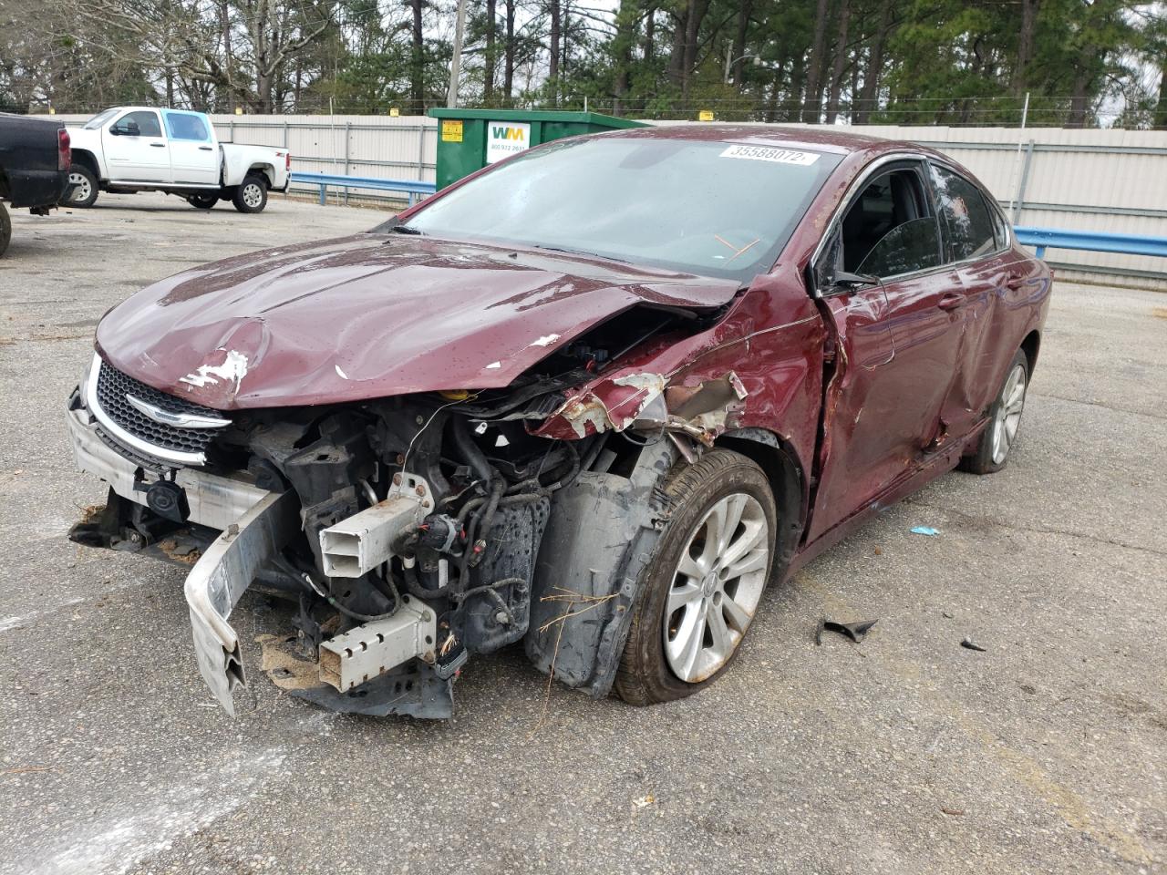 Photo 2 from auction – 2015 CHRYSLER 200 LIMITE with VIN 1C3CCCAB2FN631080