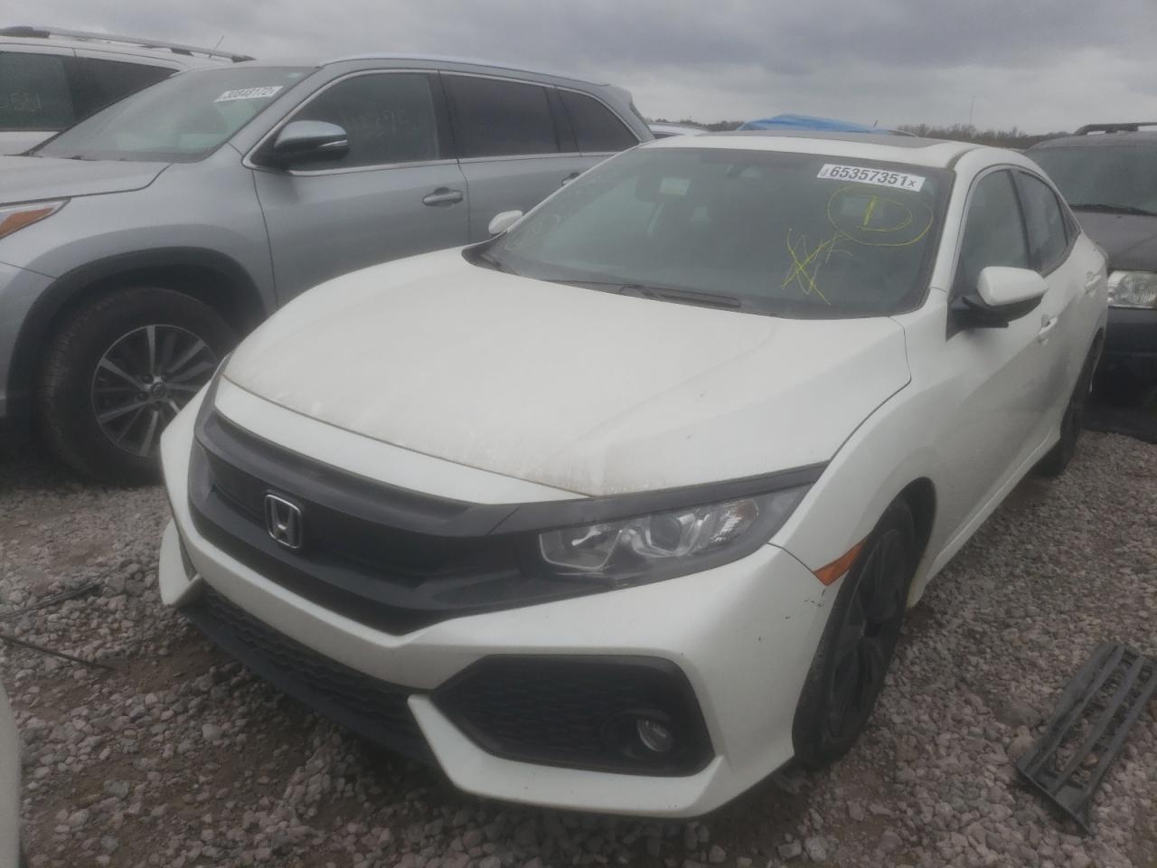 Photo 2 from auction – 2018 HONDA CIVIC EX with VIN SHHFK7H54JU236293