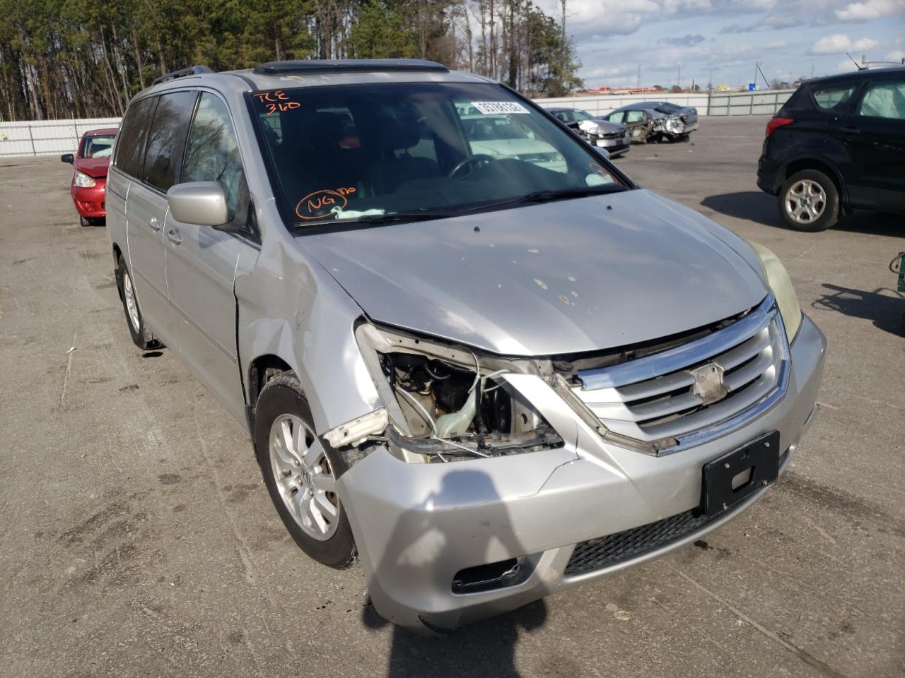 Photo 1 from auction – 2009 HONDA ODYSSEY EX with VIN 5FNRL38779B015949