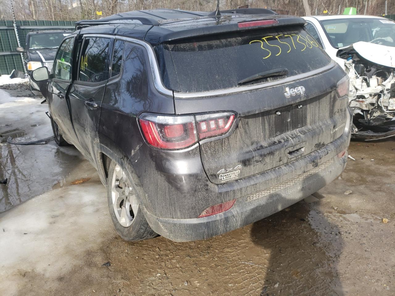 Photo 3 from auction – 2020 JEEP COMPASS LI with VIN 3C4NJDCB5LT155075