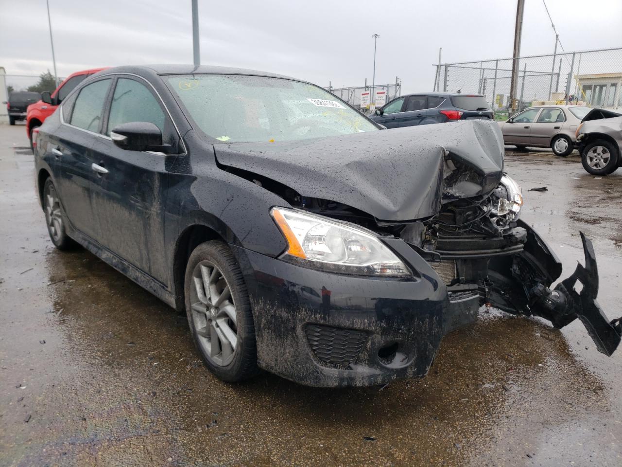 NISSAN SENTRA S 2015 with VIN 3N1AB7AP4FY239121 - Photo from auction