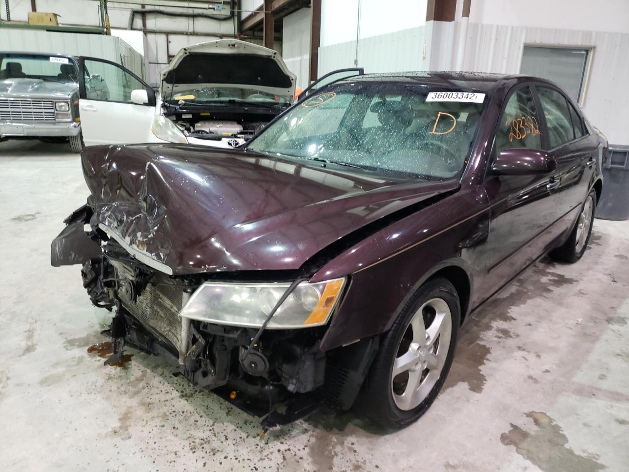 Photo 2 from auction – 2006 HYUNDAI SONATA GLS with VIN 5NPEU46F86H052047