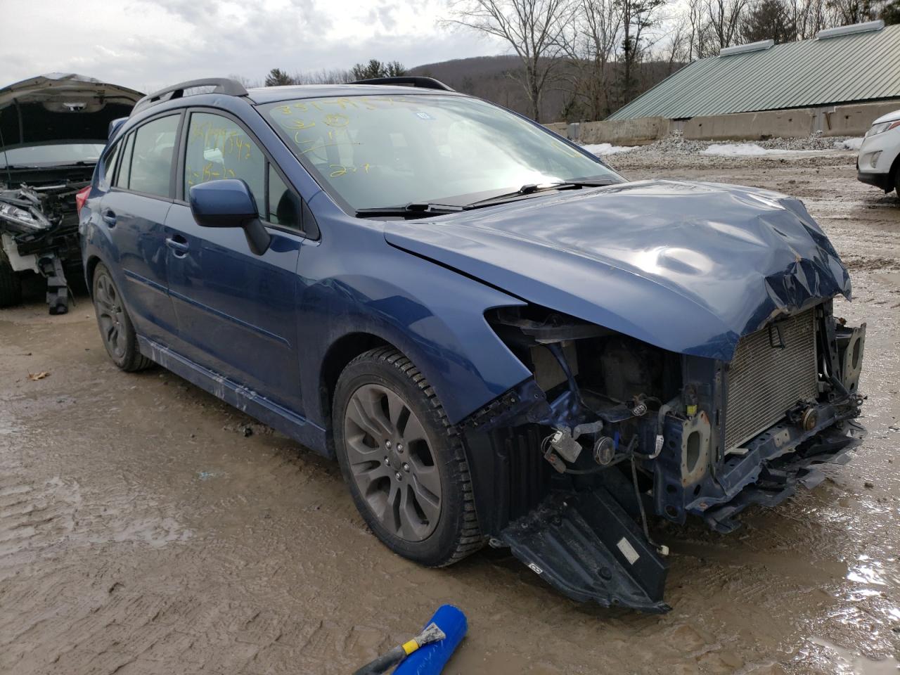 SUBARU IMPREZA SP 2013 with VIN JF1GPAS69DH840082 - Photo from auction