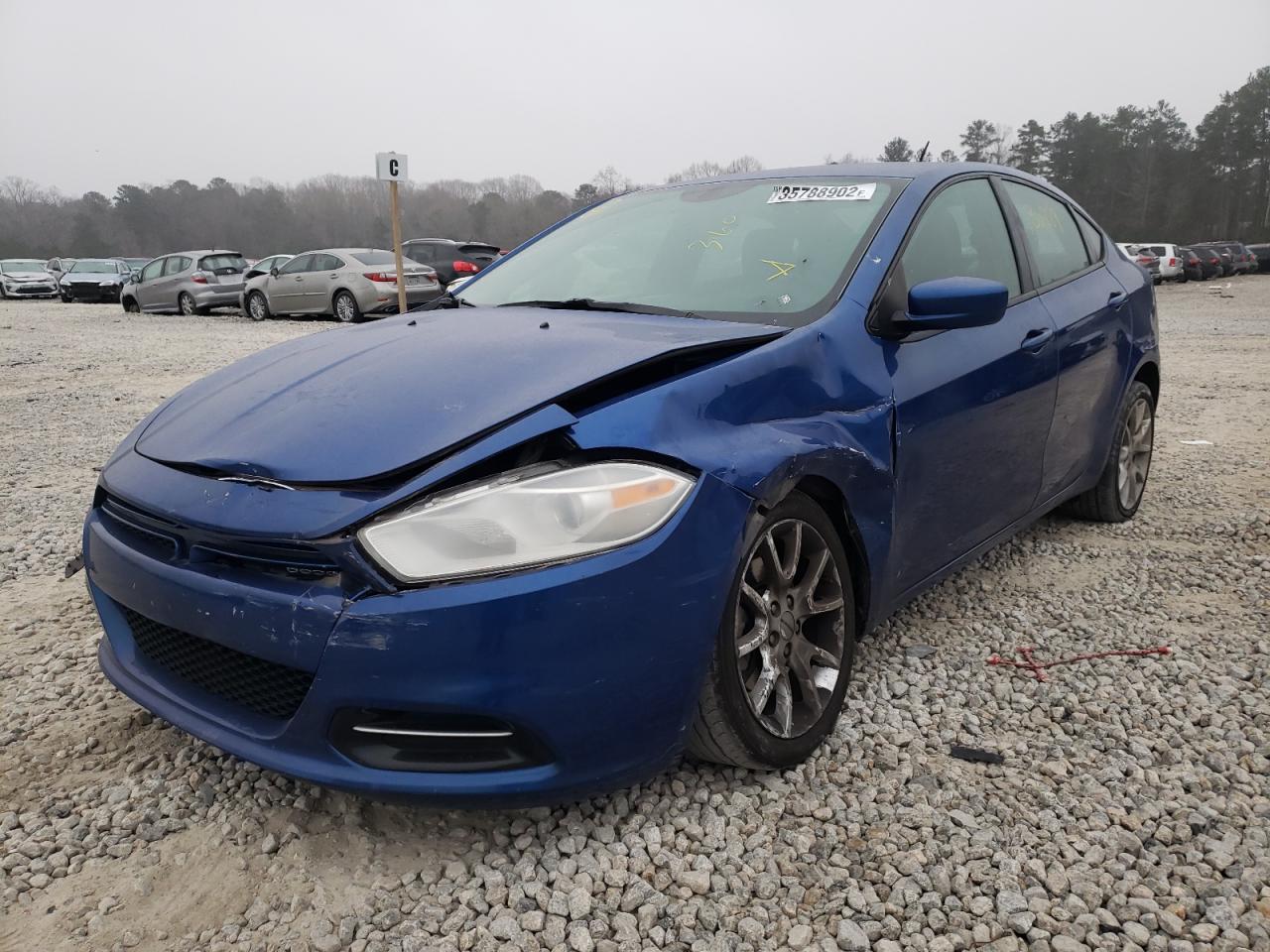 Photo 2 from auction – 2013 DODGE DART SXT with VIN 1C3CDFBA0DD143656