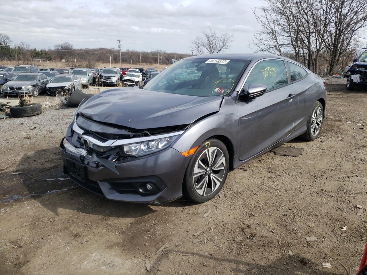 Photo 2 from auction – 2017 HONDA CIVIC EX with VIN 2HGFC3B30HH356659