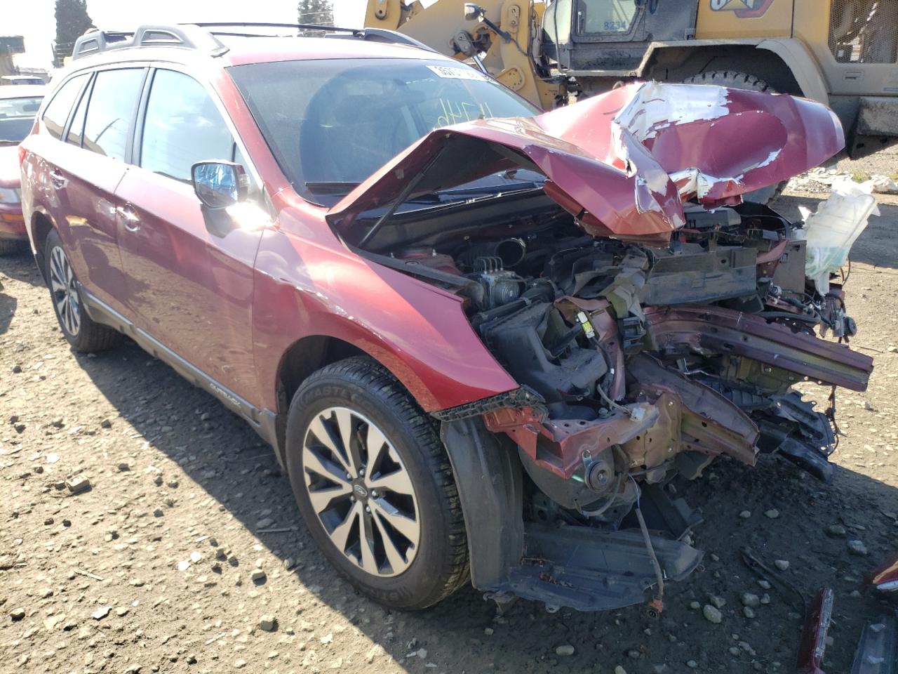 SUBARU OUTBACK 2. 2015 with VIN 4S4BSAJC9F3326450 - Photo from auction