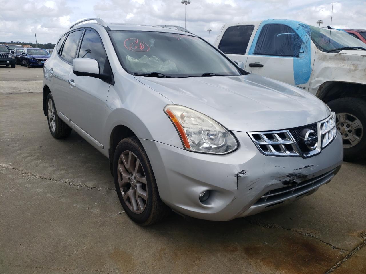 NISSAN ROGUE S 2012 with VIN JN8AS5MT2CW293728 - Photo from auction