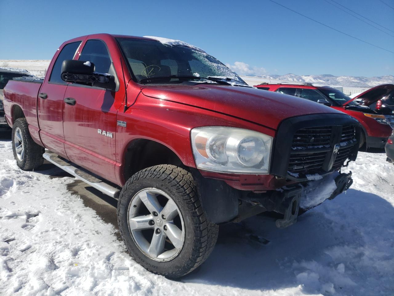 DODGE RAM 1500 S 2008 with VIN 1D7HU18278S631918 - Photo from auction