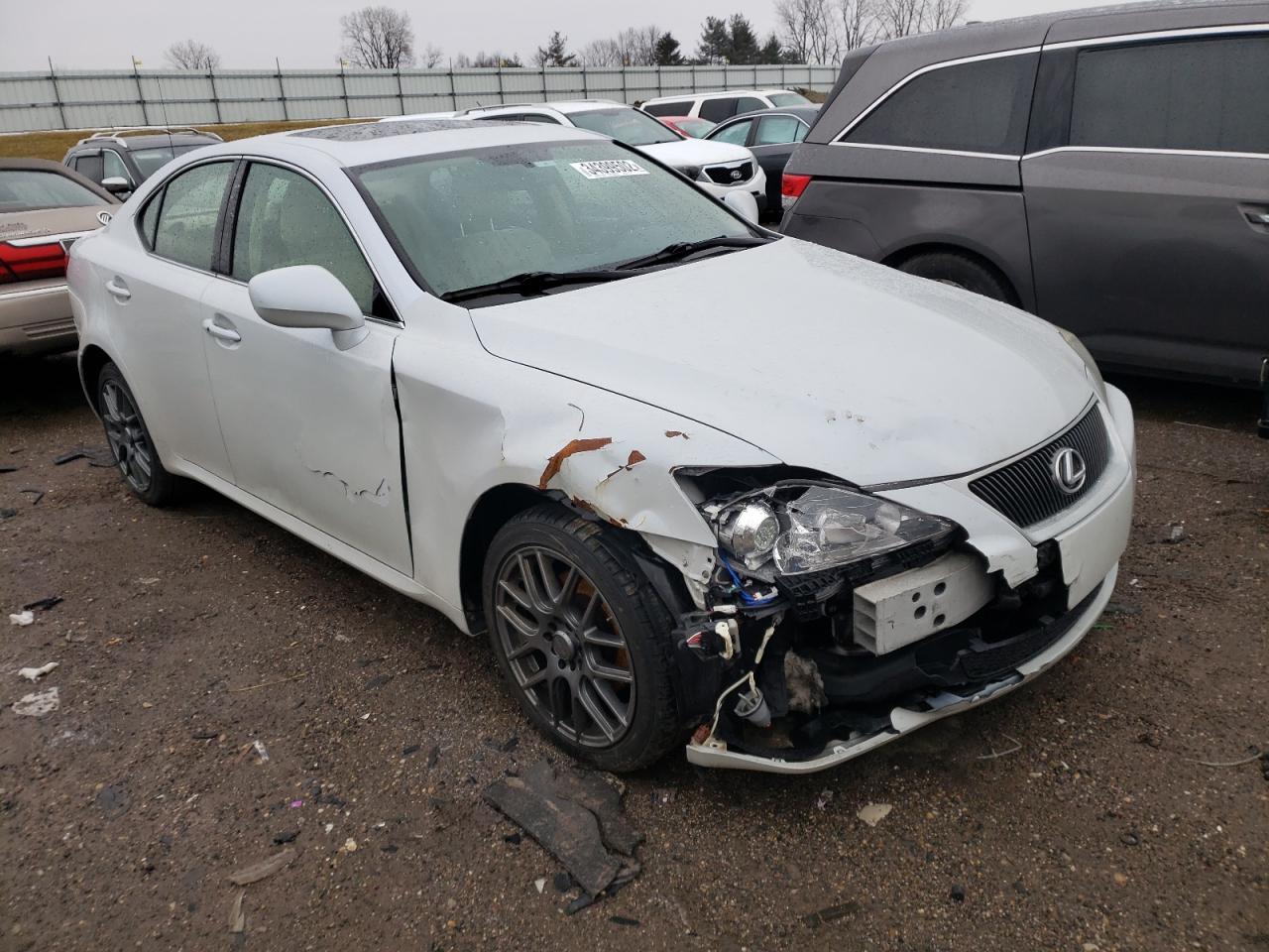 LEXUS IS 250 2006 with VIN JTHCK262X65007415 - Photo from auction