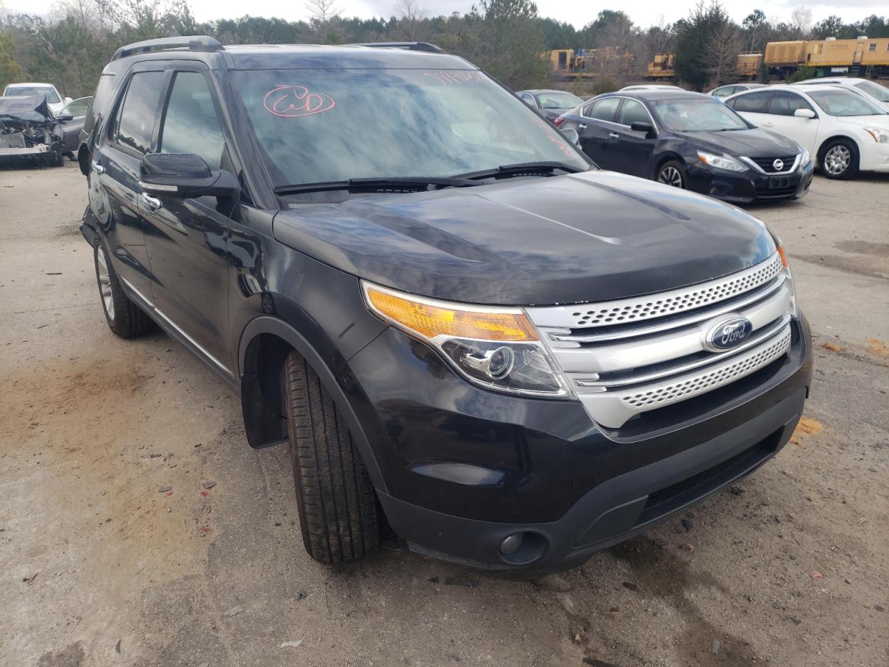 FORD EXPLORER X 2014 with VIN 1FM5K8D8XEGA87088 - Photo from auction