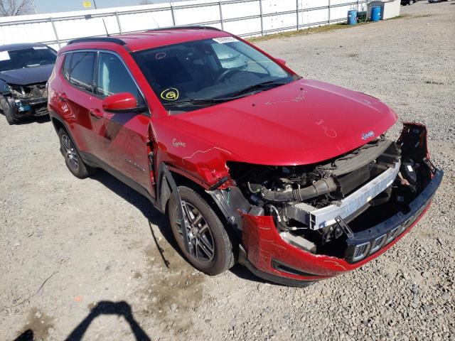 JEEP COMPASS LA 2018 with VIN 3C4NJDBB8JT401504 - Photo from auction