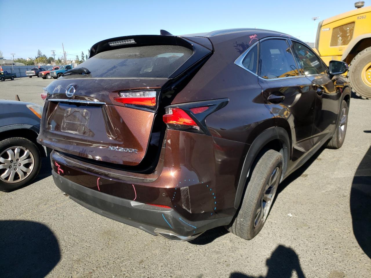 Photo 4 from auction – 2017 LEXUS NX 200T BA with VIN JTJYARBZ2H2062979
