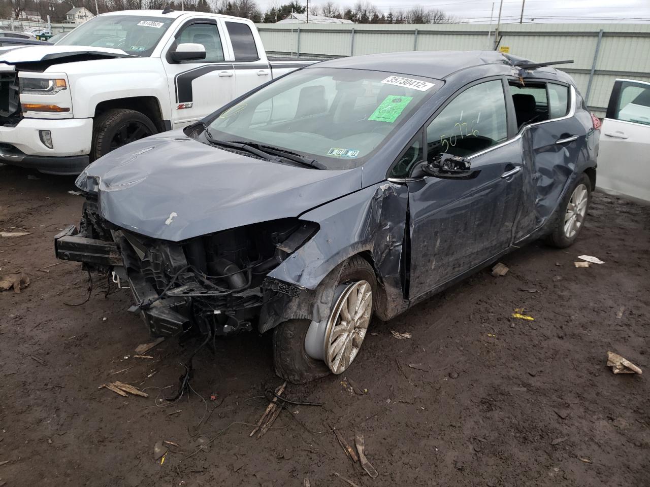 Photo 2 from auction – 2014 KIA FORTE EX with VIN KNAFX5A83E5196210