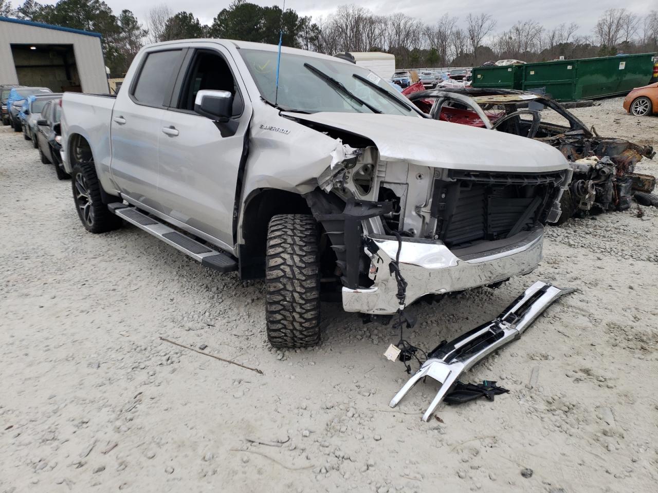 Photo 1 from auction – 2019 CHEVROLET SILVERADO with VIN 3GCPWCED7KG106728