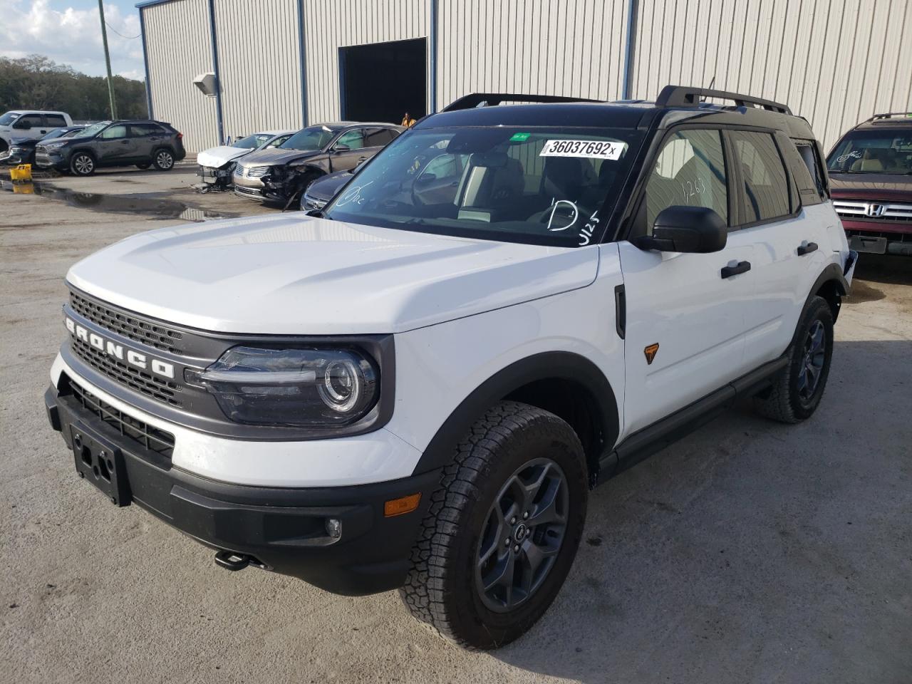 Photo 2 from auction – 2021 FORD BRONCO SPO with VIN 3FMCR9D96MRB17583