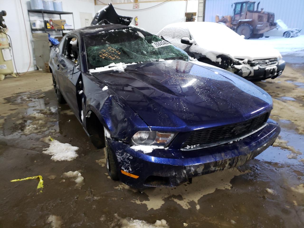 Photo 1 from auction – 2012 FORD MUSTANG with VIN 1ZVBP8AM7C5281948