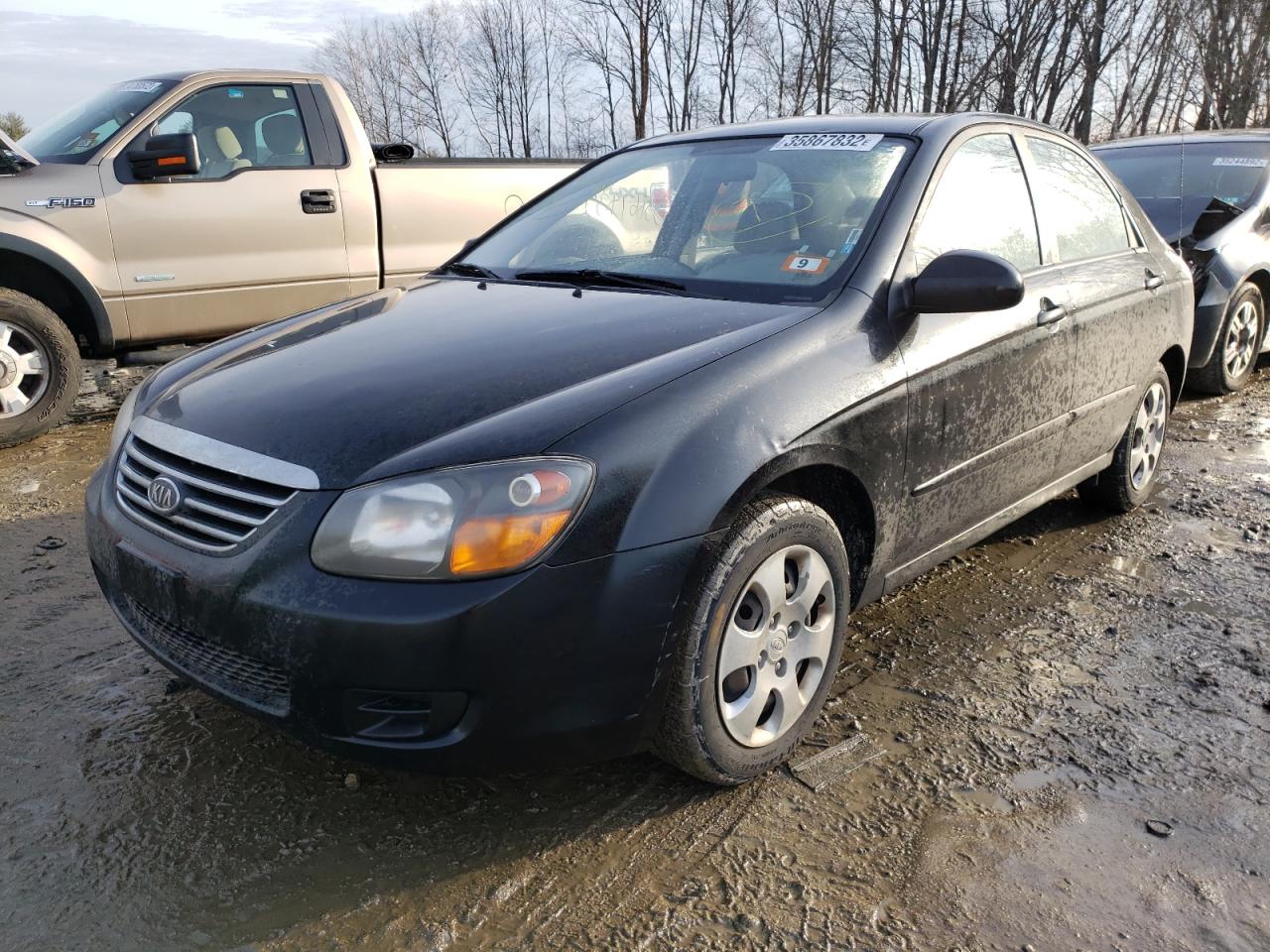 Photo 2 from auction – 2009 KIA SPECTRA EX with VIN KNAFE222095640454