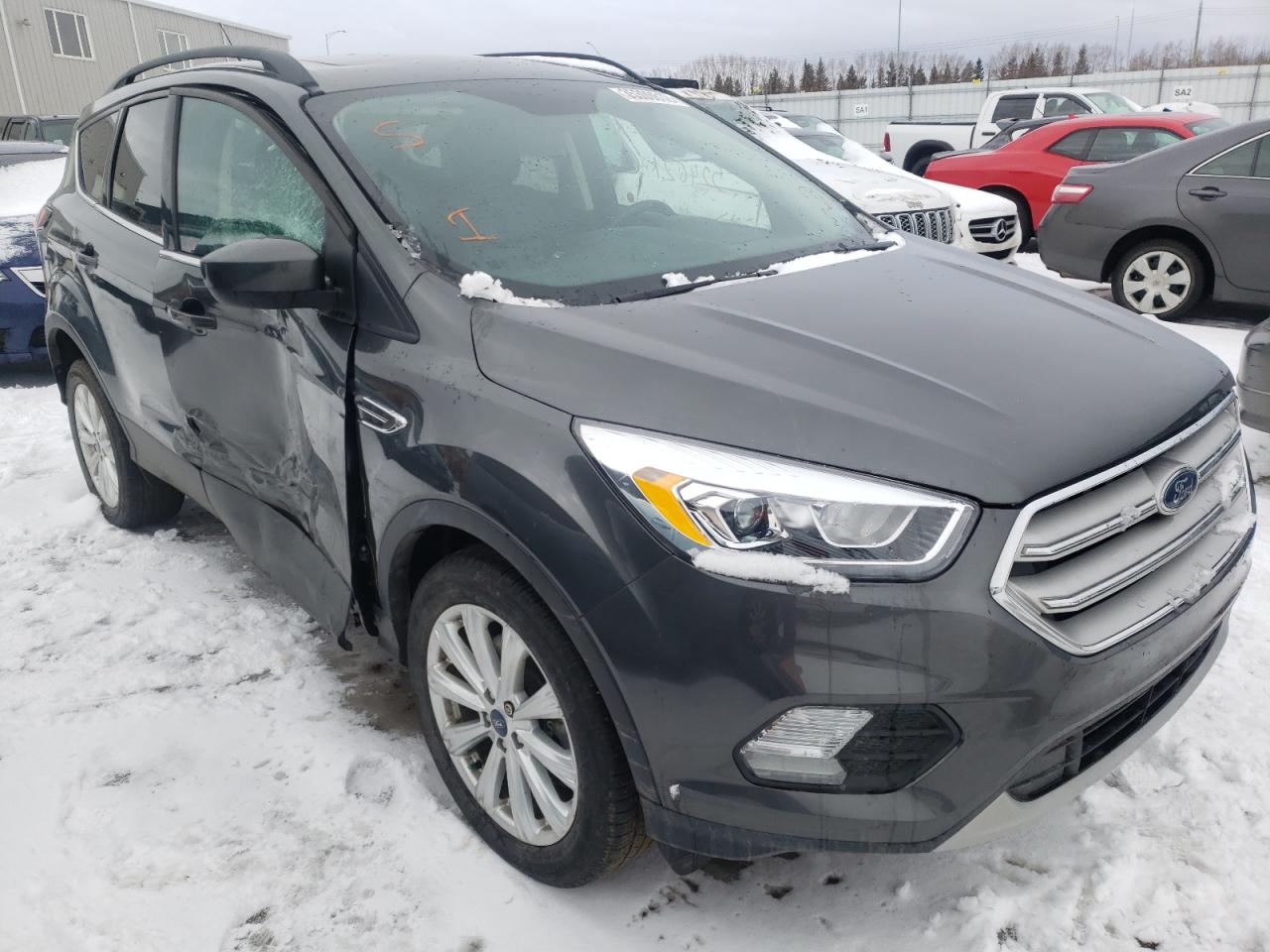 FORD ESCAPE SEL 2019 with VIN 1FMCU9HD3KUB15258 - Photo from auction