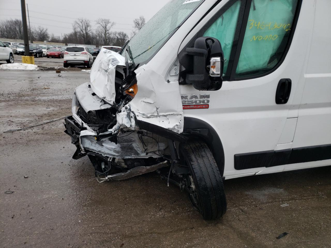Photo 9 from auction – 2021 RAM PROMASTER with VIN 3C6LRVDG0ME508304