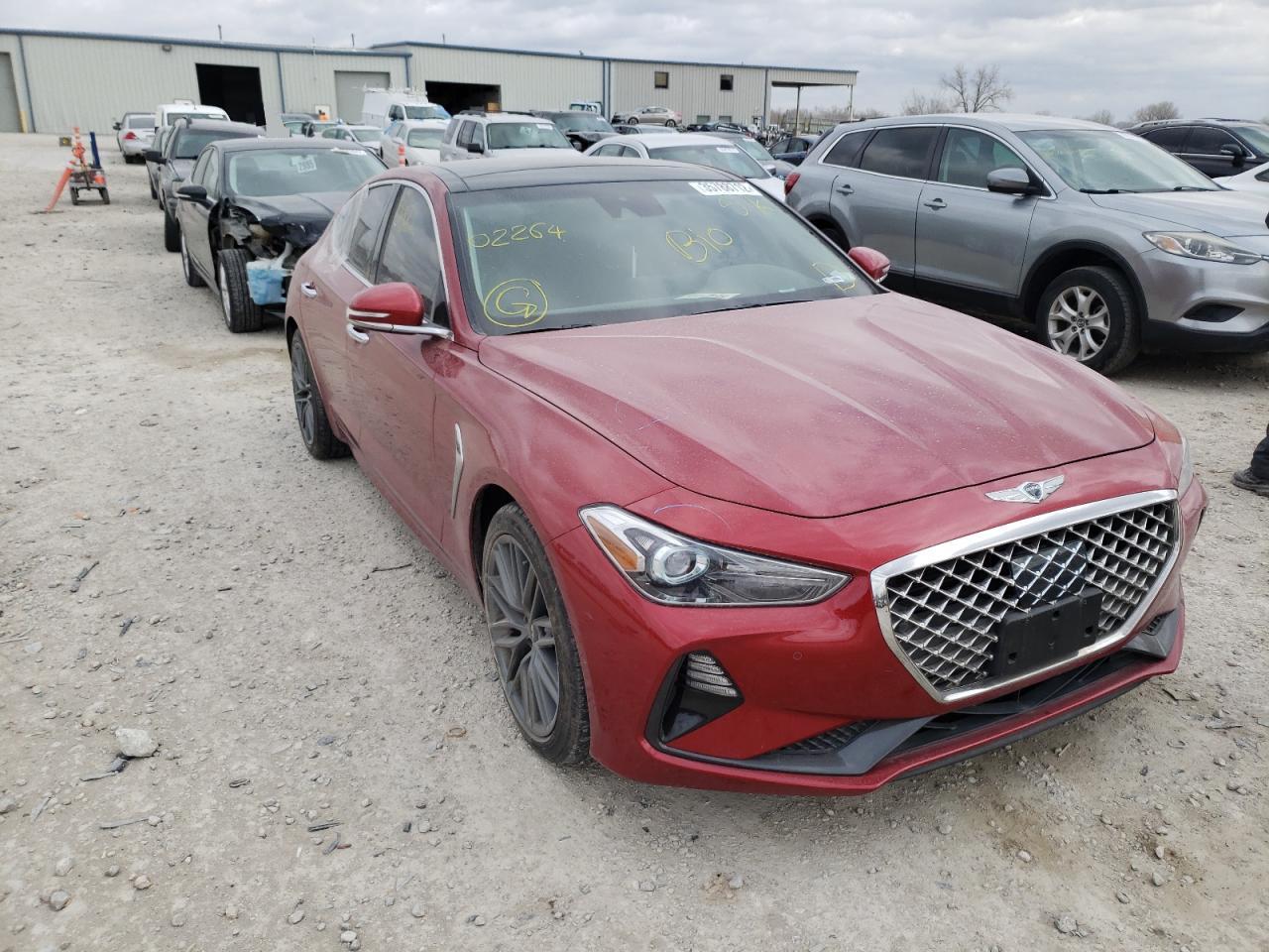 Photo 1 from auction – 2019 GENESIS G70 ELITE with VIN KMTG34LA0KU022644