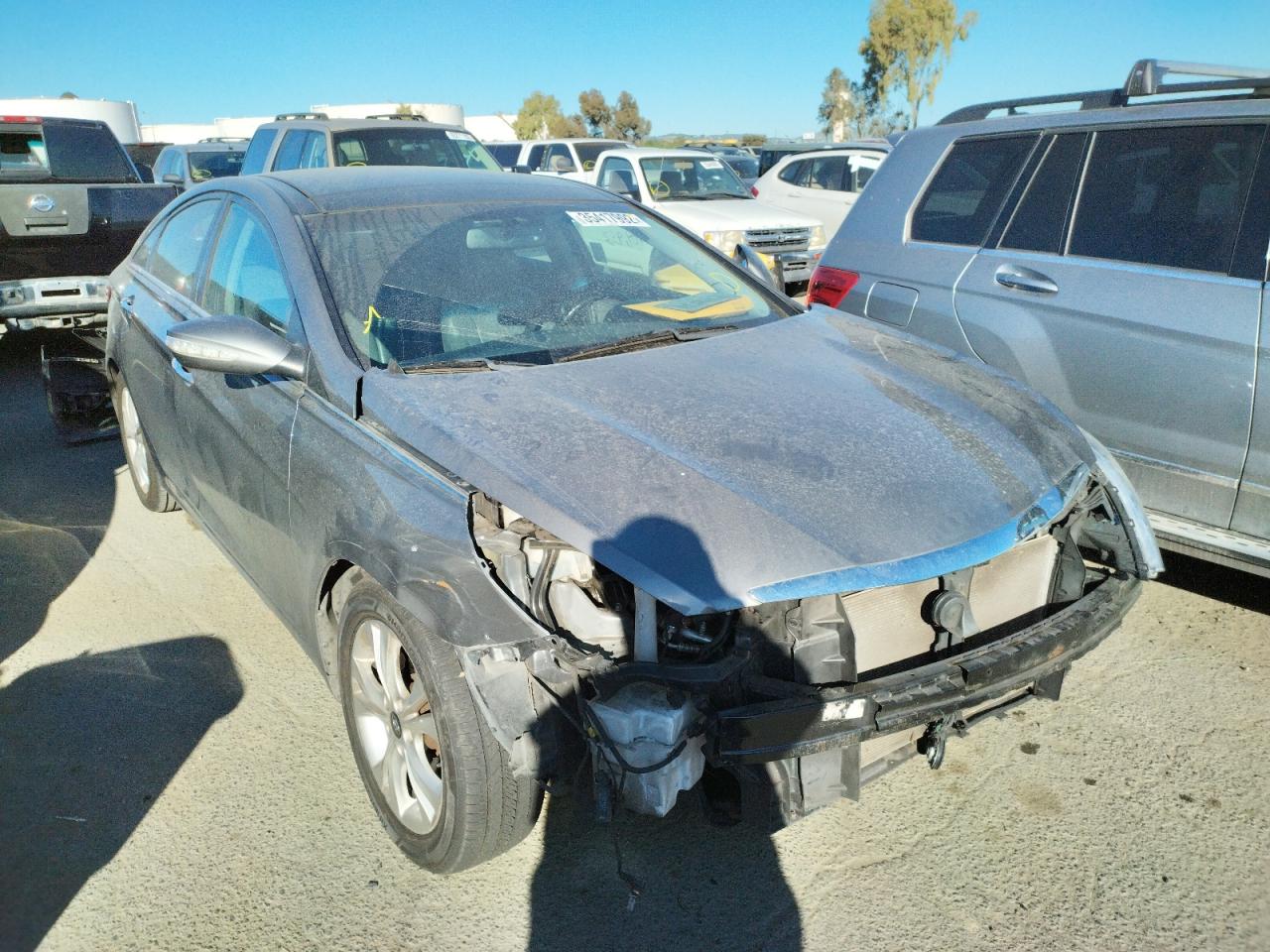HYUNDAI SONATA SE 2013 with VIN 5NPEC4AC2DH648946 - Photo from auction