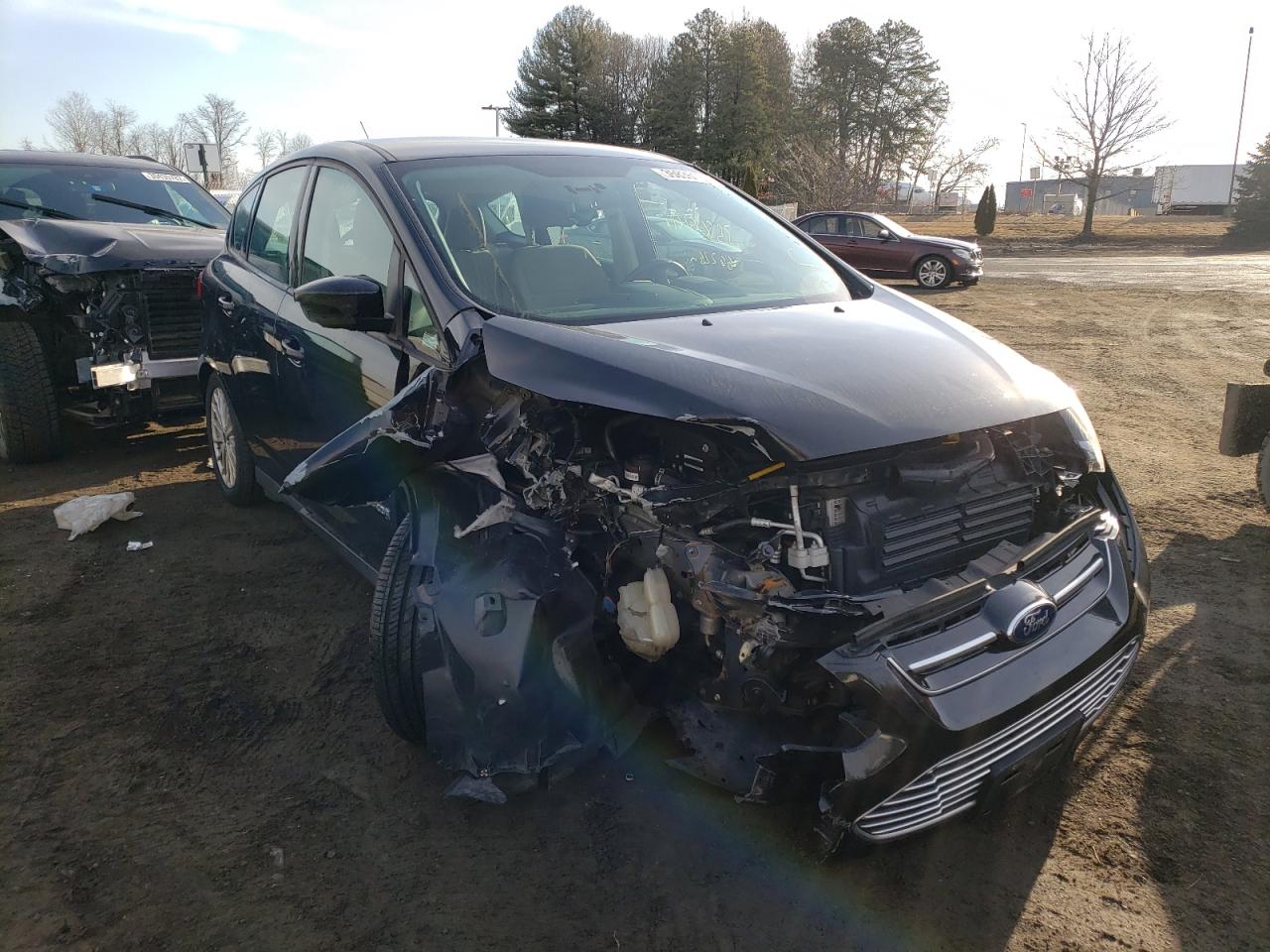 FORD C-MAX SE 2015 with VIN 1FADP5AU2FL119001 - Photo from auction