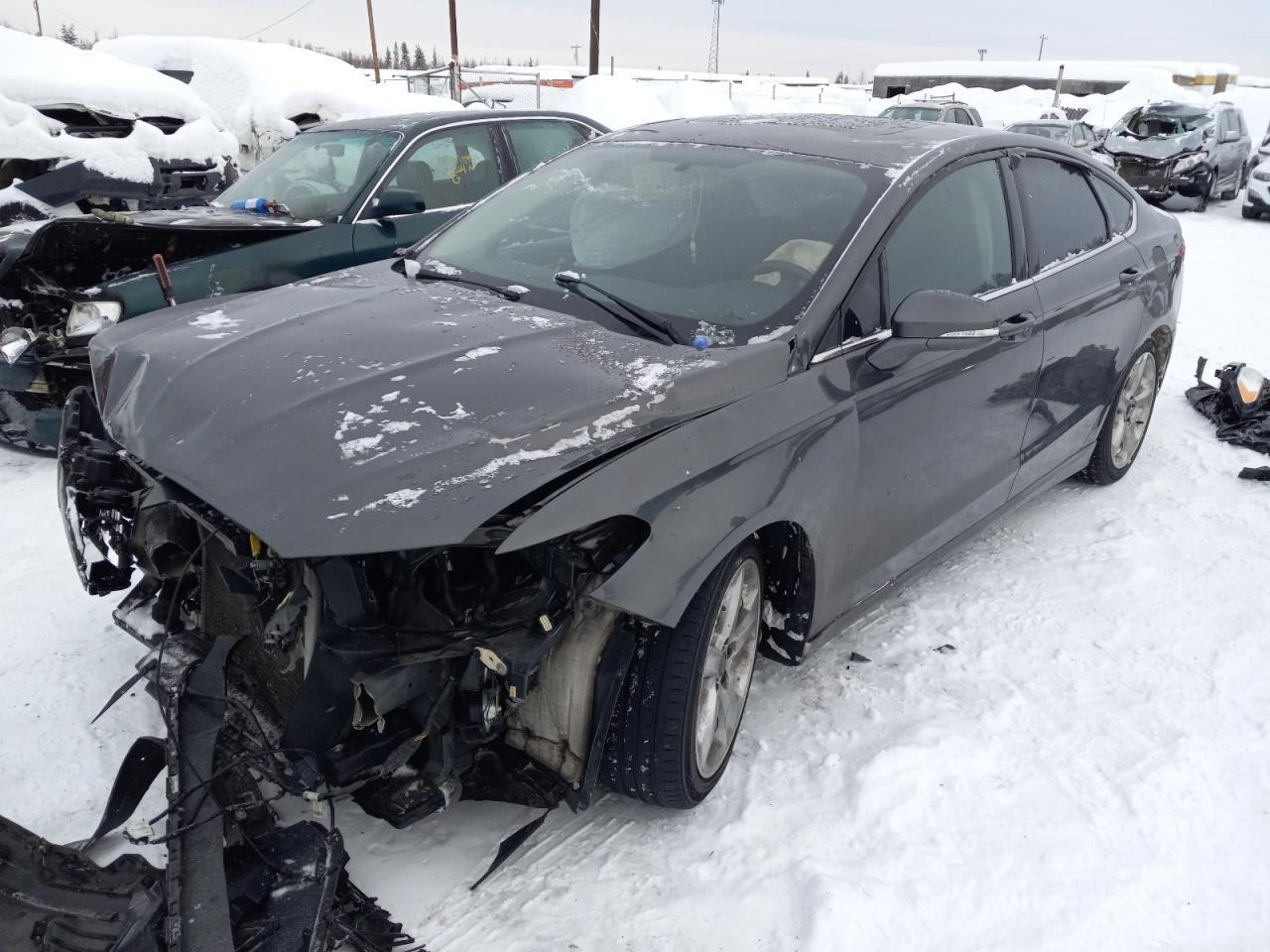 Photo 2 from auction – 2015 FORD FUSION SE with VIN 3FA6P0H74FR218366