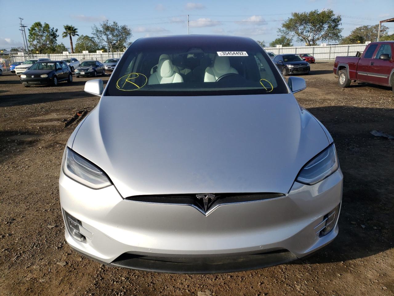 Photo 9 from auction – 2018 TESLA MODEL X with VIN 5YJXCBE47JF118644