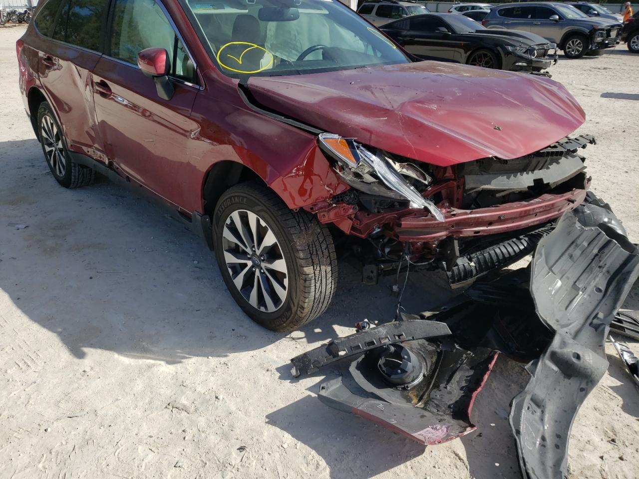 Photo 9 from auction – 2015 SUBARU OUTBACK 2. with VIN 4S4BSBNC4F3237966