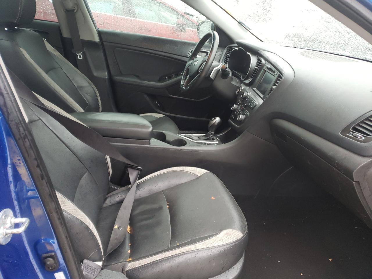 Photo 5 from auction – 2012 KIA OPTIMA SX with VIN 5XXGR4A6XCG073541