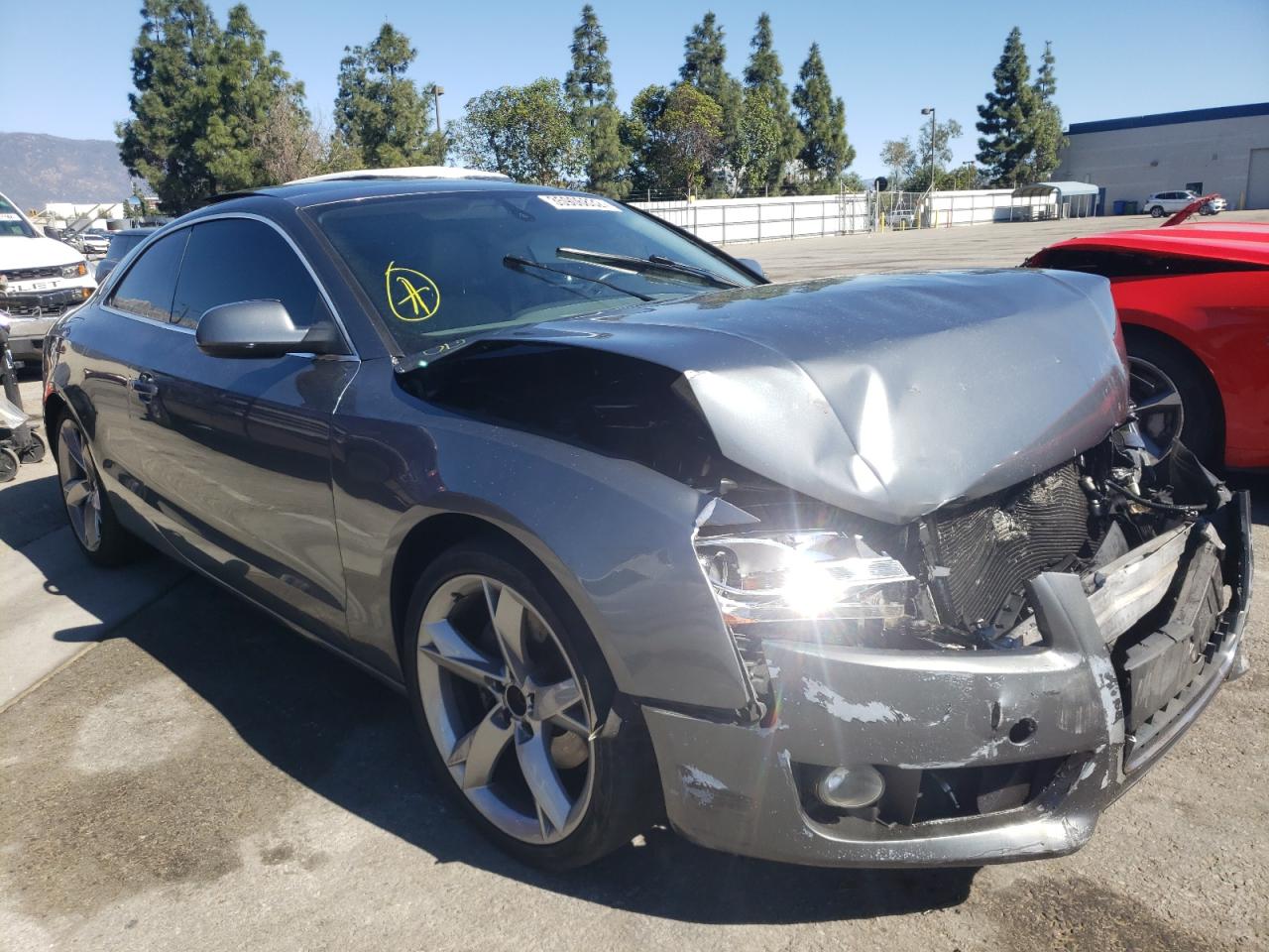 AUDI A5 PREMIUM 2012 with VIN WAULFAFRXCA035468 - Photo from auction