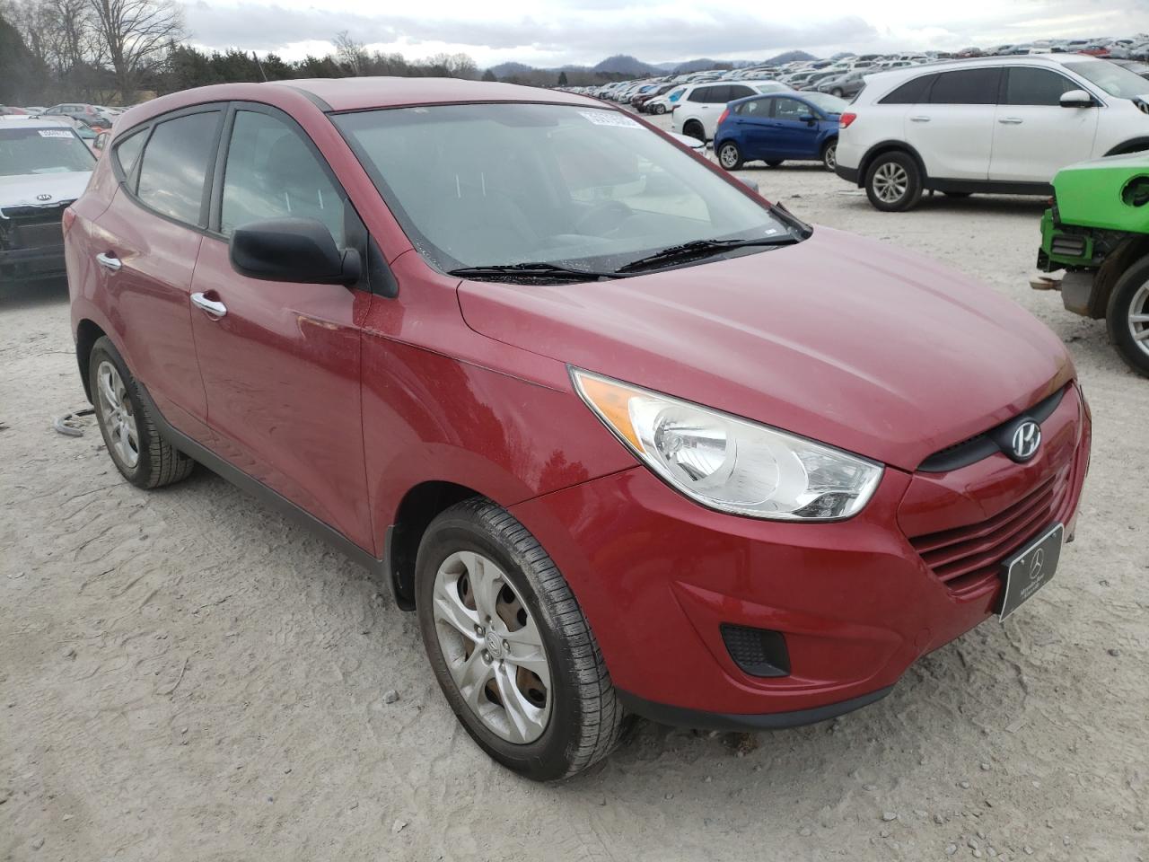 HYUNDAI TUCSON GL 2013 with VIN KM8JT3AB2DU656191 - Photo from auction