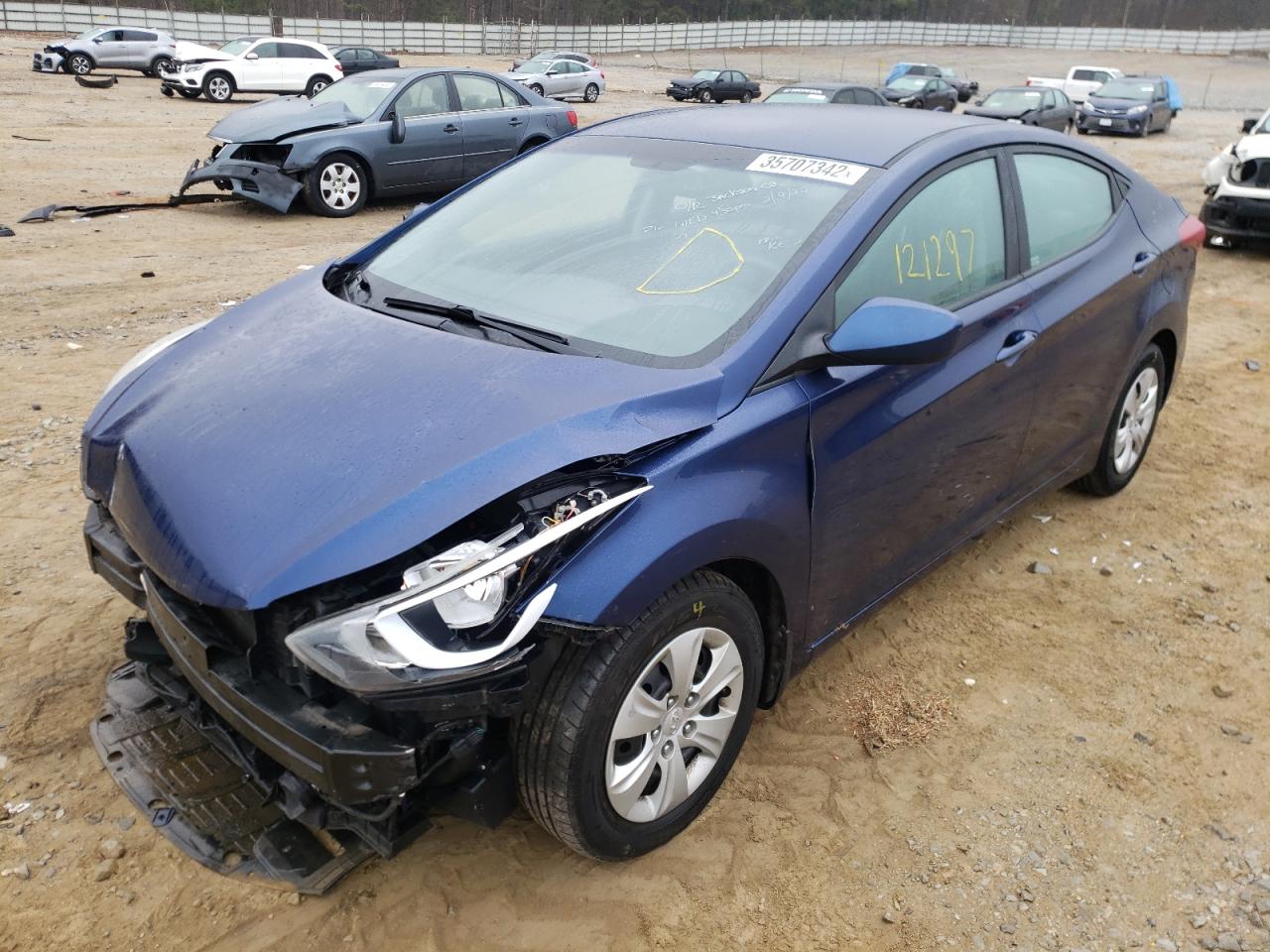 Photo 2 from auction – 2016 HYUNDAI ELANTRA SE with VIN 5NPDH4AE8GH734281